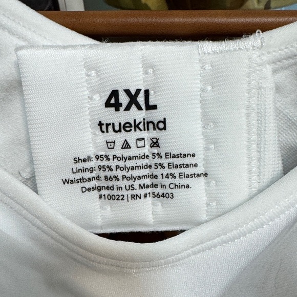Truekind White Bra Women 4XL with Extender - Picture 2 of 8